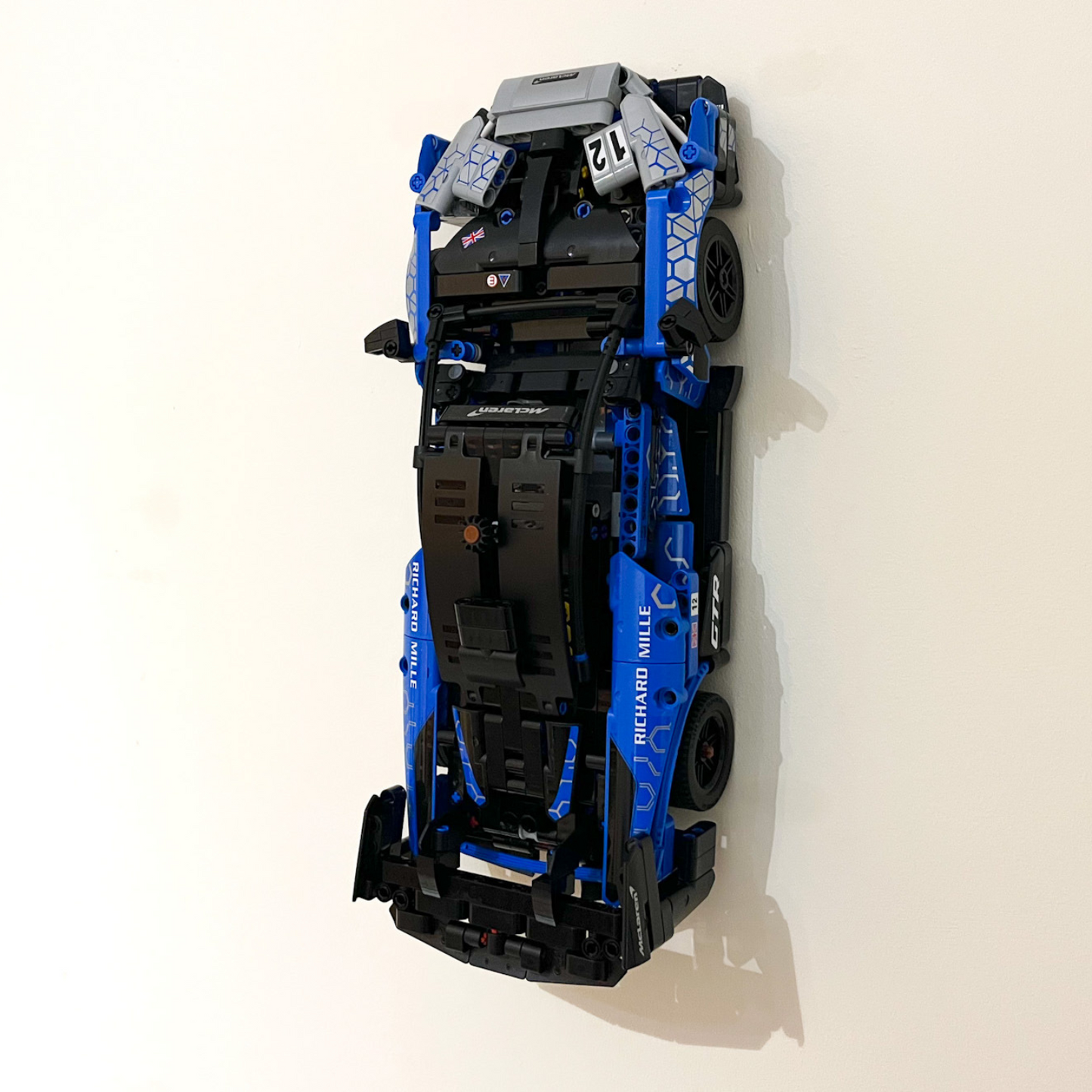 Wall Mount Bracket for LEGO Technic McLaren Senna GTR (set 42123)