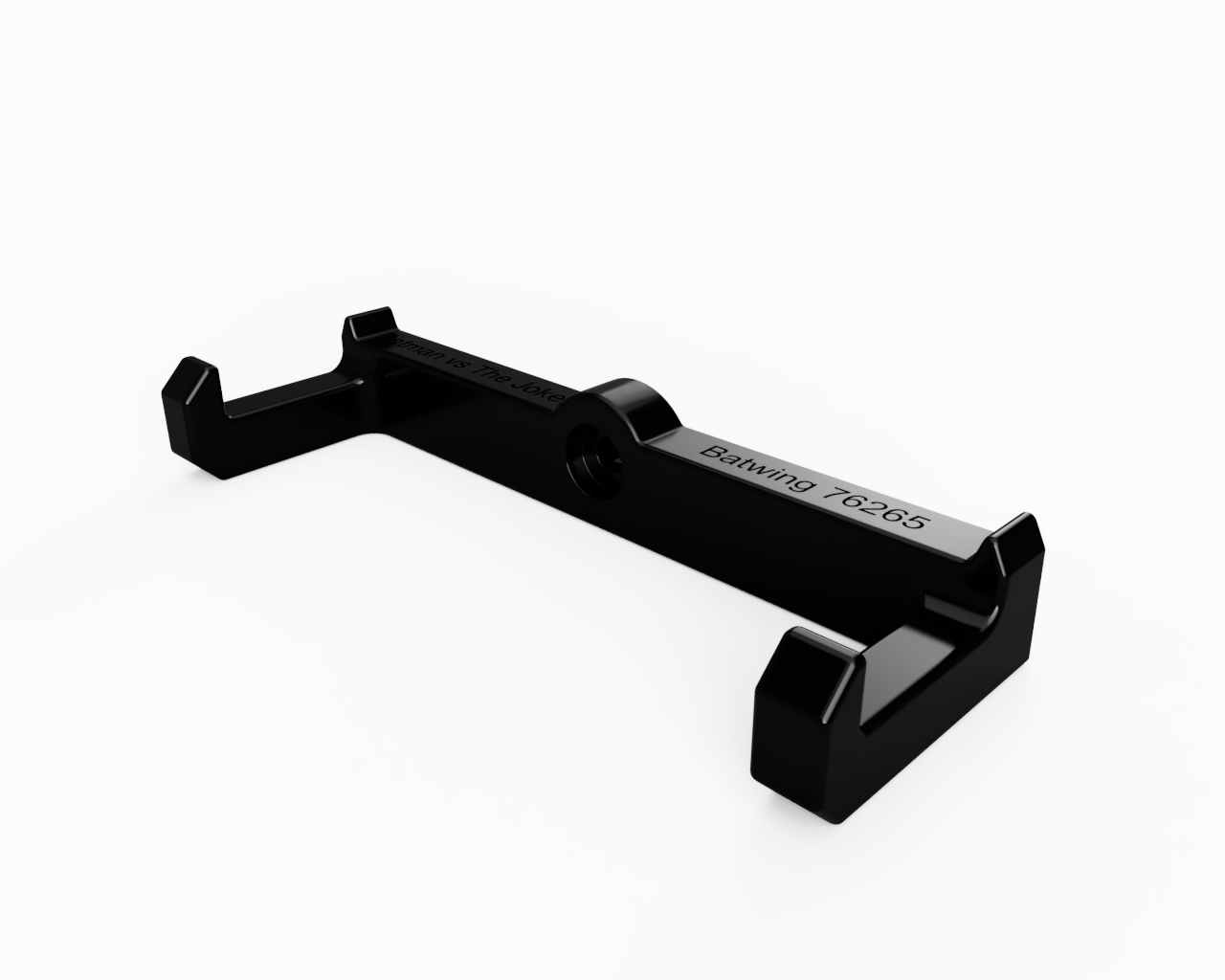 3Dudes & Dad Wall Mount Bracket for LEGO Batwing: Batman vs The Joker (set 76265)