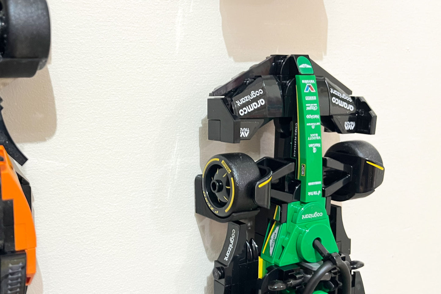 Wall Mount Brackets for LEGO Speed Champions Cars