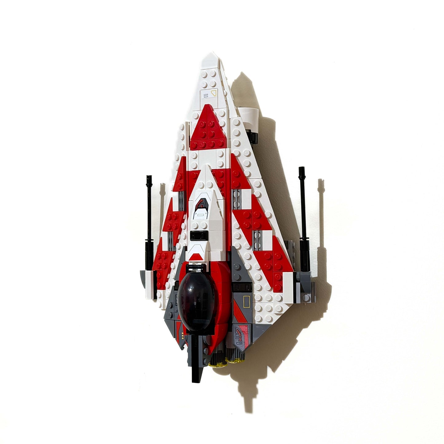 Wall mount for Lego Jedi Bob's Starfighter