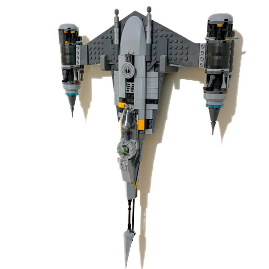 Wall Mount Bracket for LEGO Star Wars The Mandalorian's N1 Starfighter (set 75325)