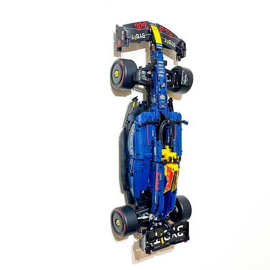 Wall Mount Bracket for LEGO Technic Oracle Red Bull Racing RB20 F1 car (set 42206)