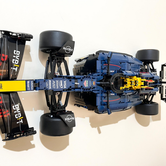 Wall Mount Bracket (horizontal) for LEGO  Technic Oracle Red Bull Racing RB20 F1 car (set 42206)