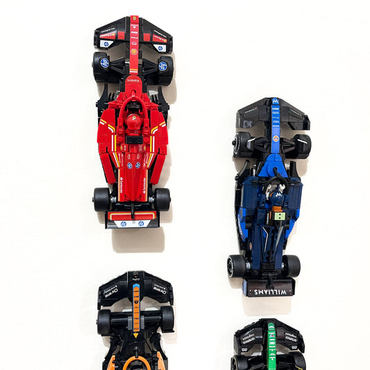 Wall Mount Brackets for LEGO Speed Champions Cars
