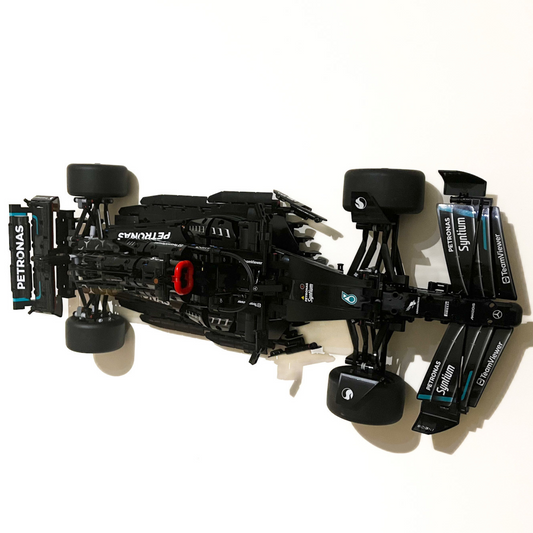 Wall Mount Bracket (horizontal) for LEGO Technic Mercedes AMG W14 F1 car (set 42171)