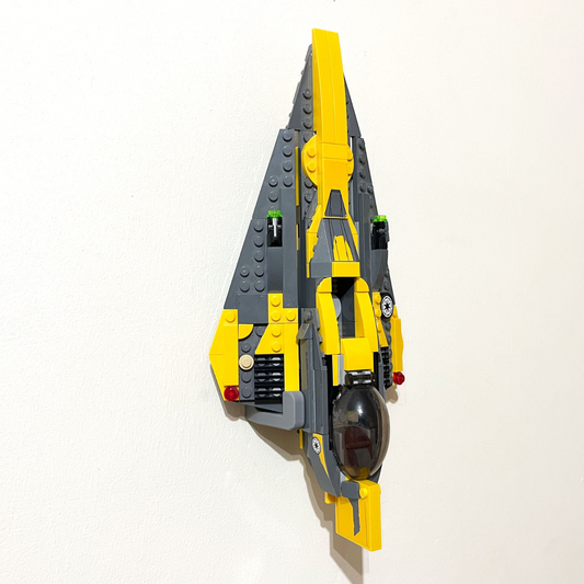 Wall Mount Bracket for LEGO Star Wars Anakin's Jedi Starfighter (set 75214)