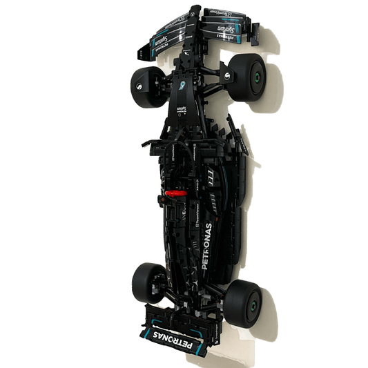 3Dudes & Dad Wall Mount Bracket (vertical) for LEGO Technic Mercedes AMG W14 F1 car (set 42171)