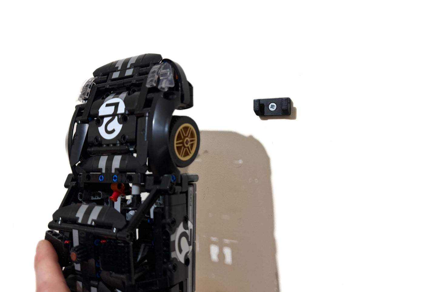 Wall mounted LEGO Technic GT40