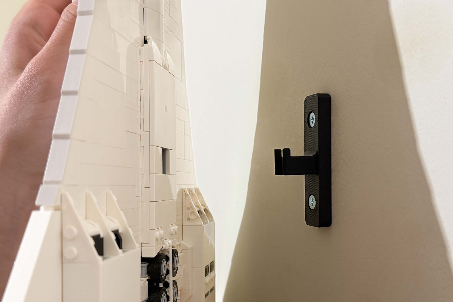 Wall Mount Bracket for LEGO Icons Concorde (set 10318)