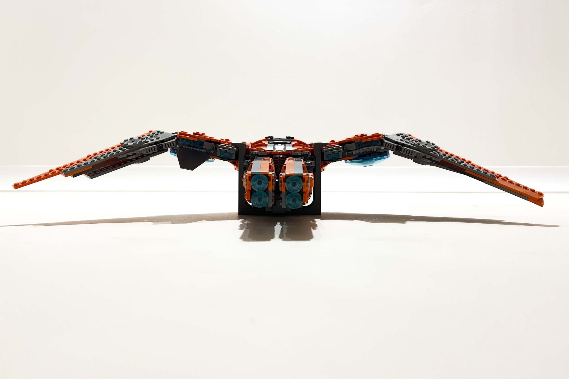 Wall mount for LEGO Marvel The Guardians Ship (set 76193)