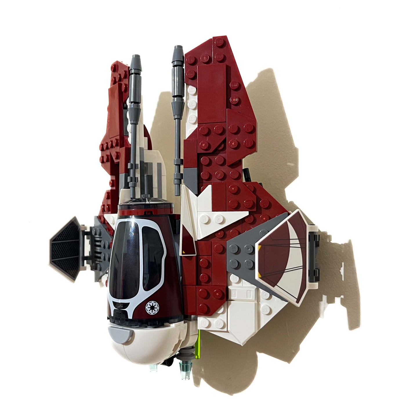 Wall Mount Bracket for LEGO Star Wars Ahsoka's Jedi Interceptor (set 75401)