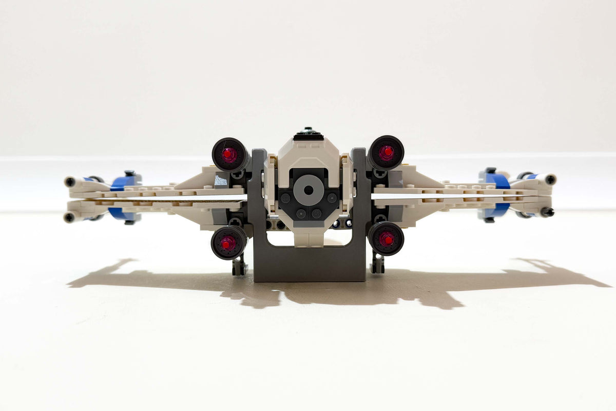 Lego Star Wars New Republic X Wing Starfighter wall mounted 4