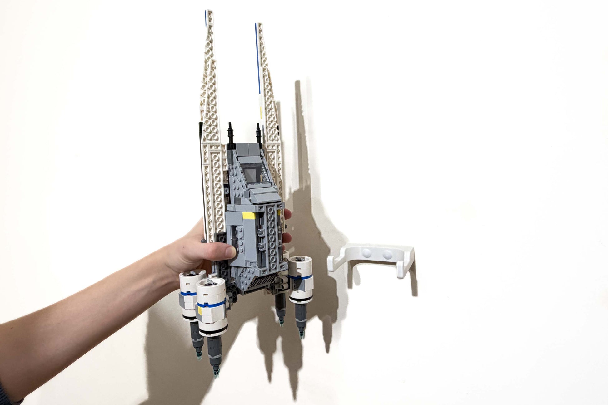 Lego Star Wars U Wing wall mount