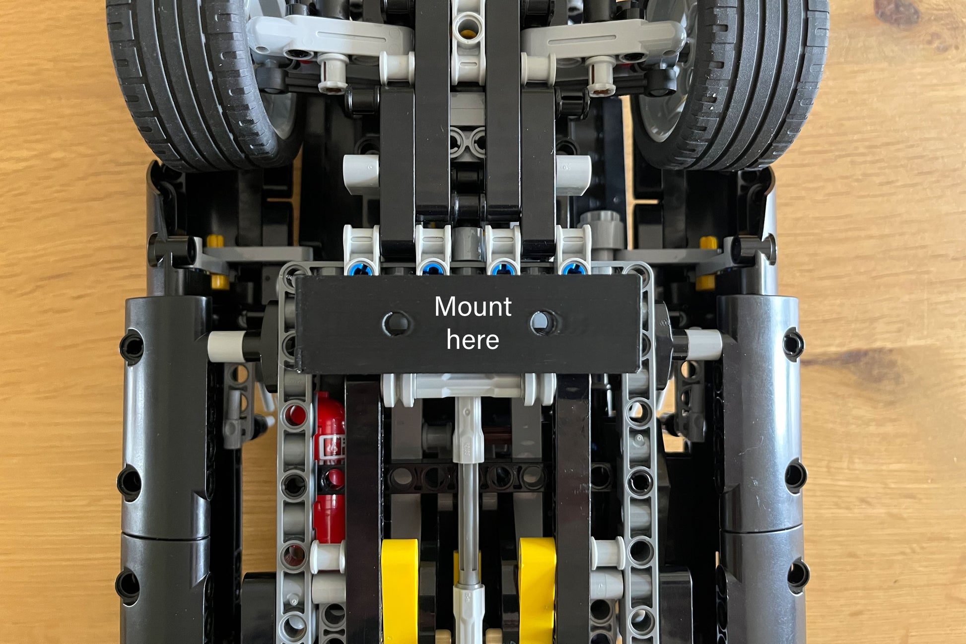 Wall mount for LEGO Dom's Dodge Charger