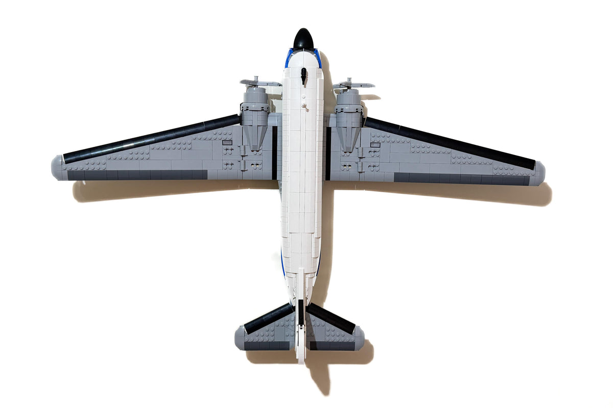 Wall Mount Bracket for LEGO Icons Douglas DC-3 PAN AM Airliner (set 11378)