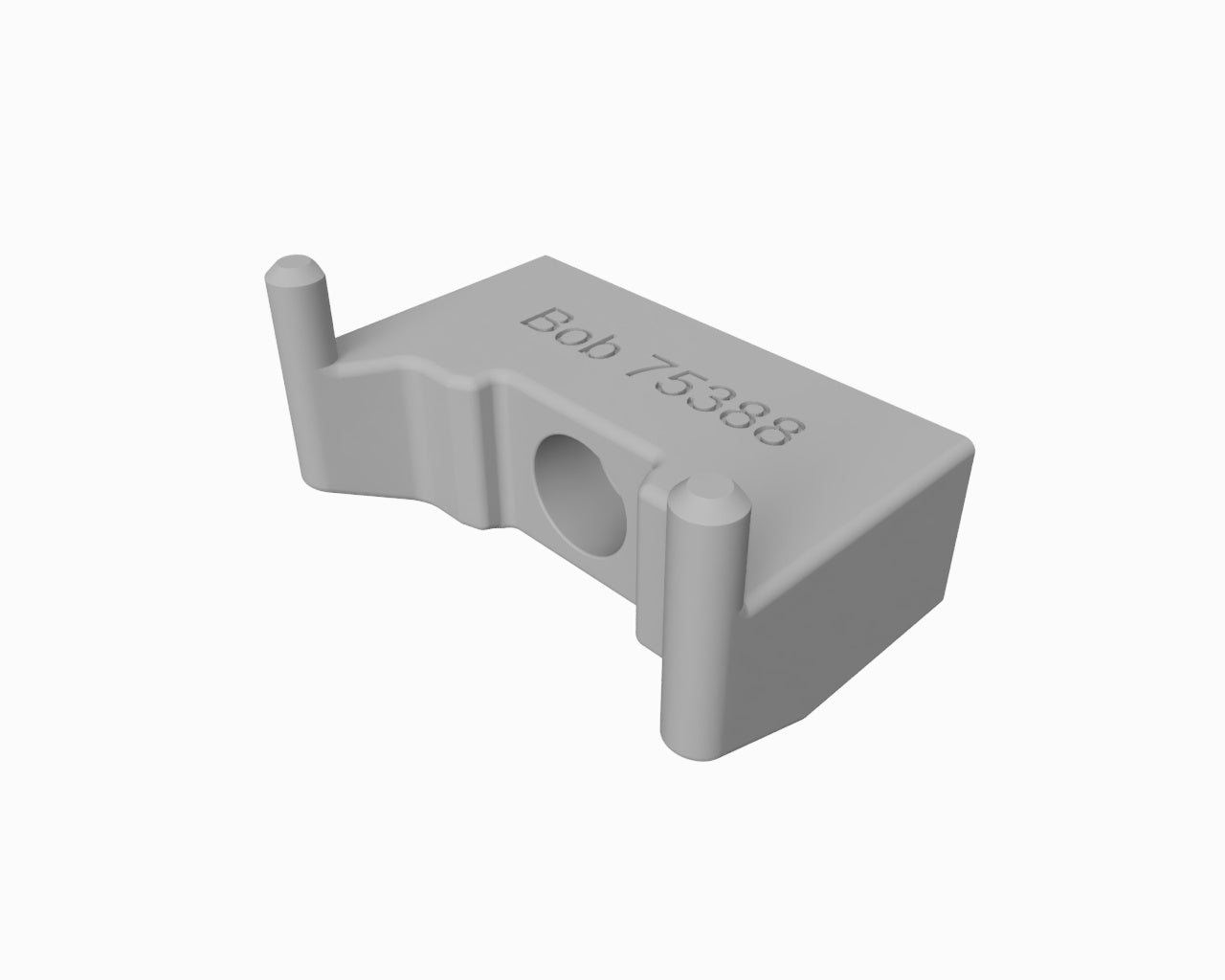 Video of the Lego Jedi Bob's Starfighter wall mount CAD model